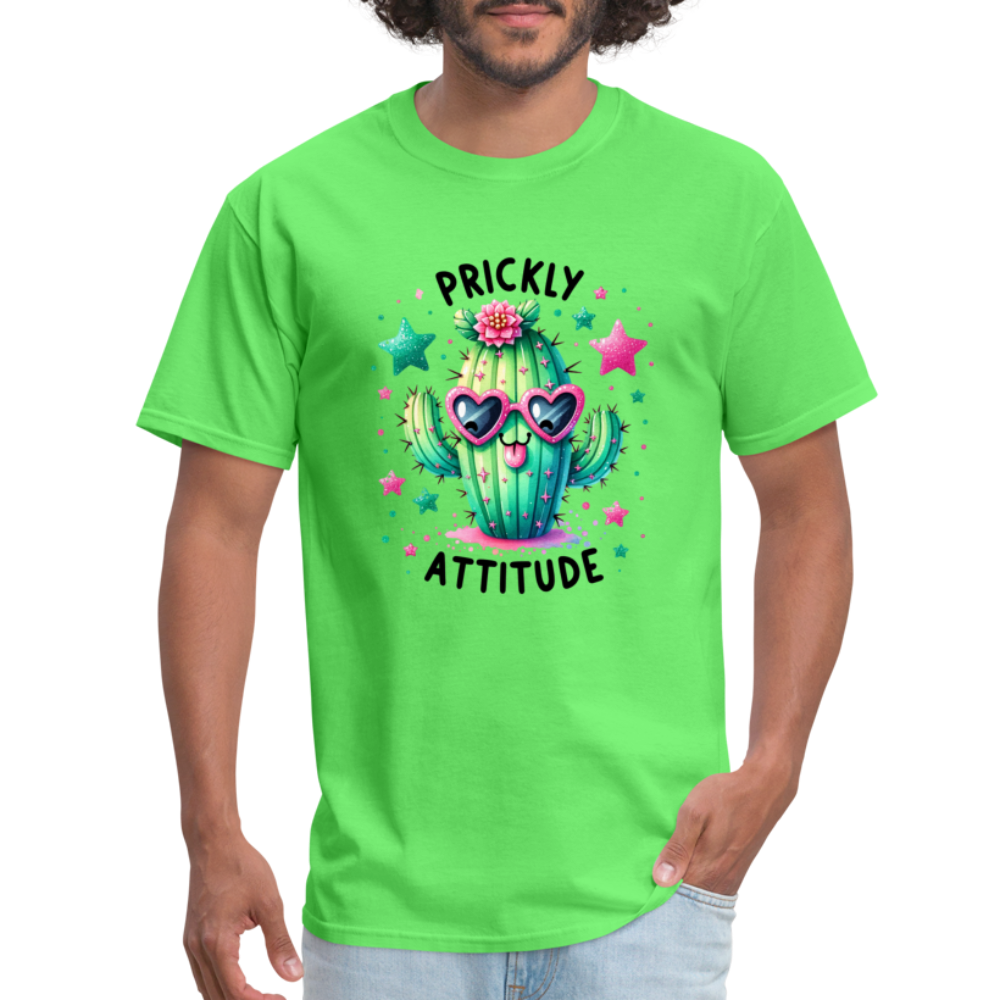 Prickly Attitude T-Shirt (Cactus) - kiwi