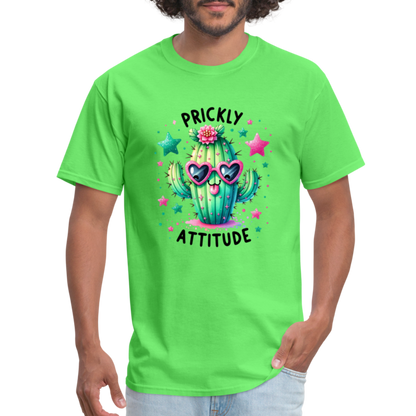 Prickly Attitude T-Shirt (Cactus) - kiwi