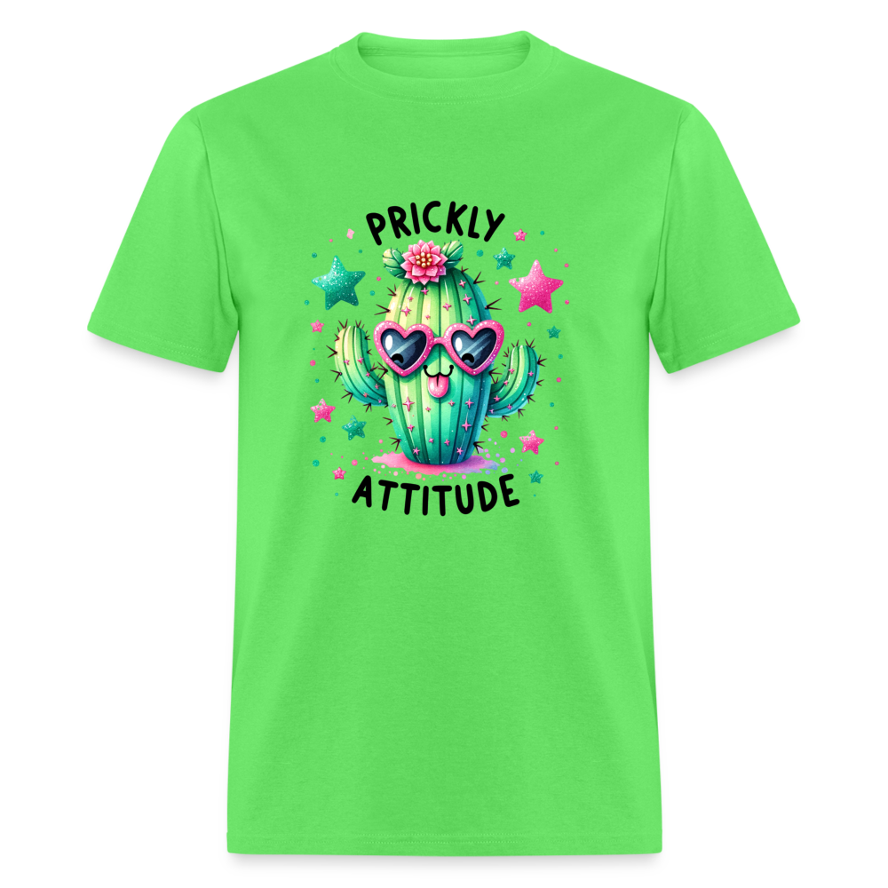 Prickly Attitude T-Shirt (Cactus) - kiwi