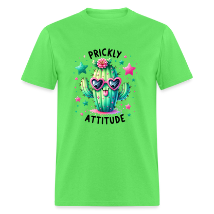 Prickly Attitude T-Shirt (Cactus) - kiwi