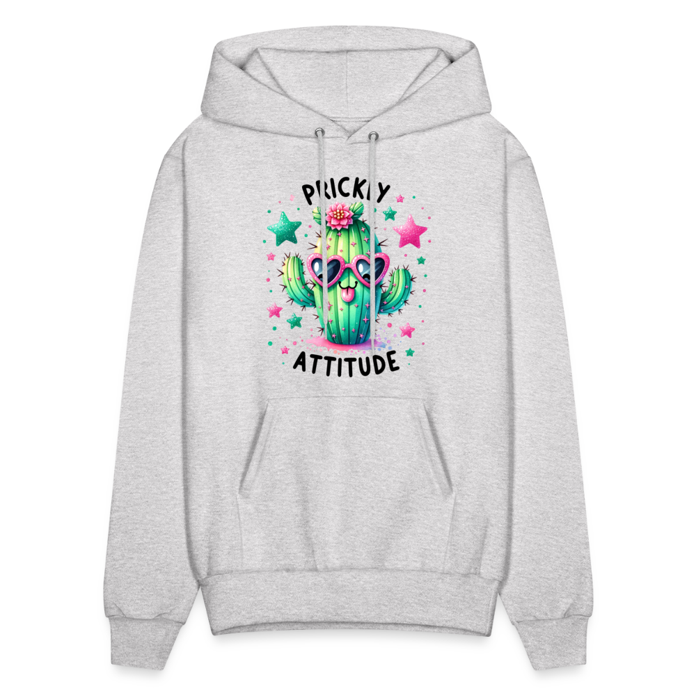 Prickly Attitude Hoodie (Cactus) - ash 