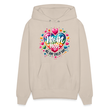 Mom Mode all Day Every Day Hoodie - Sand