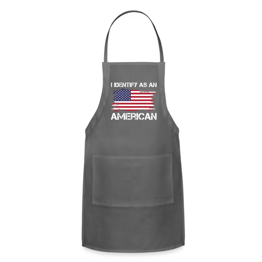 Adjustable Apron - charcoal