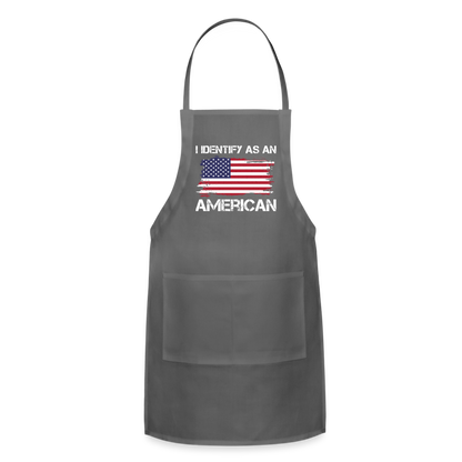 Adjustable Apron - charcoal