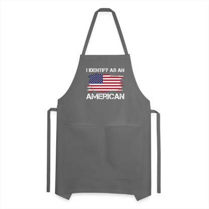 Adjustable Apron - charcoal