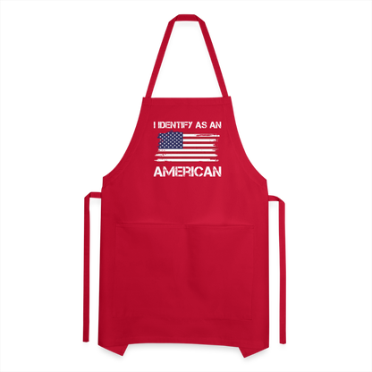 Adjustable Apron - red