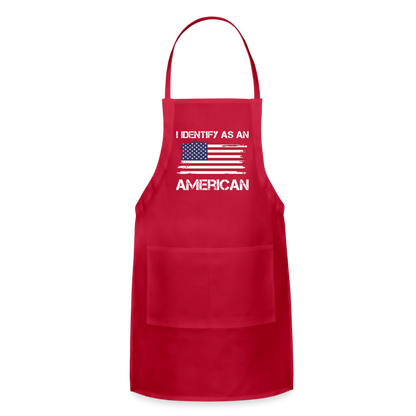 Adjustable Apron - red