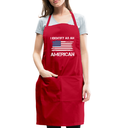 Adjustable Apron - red