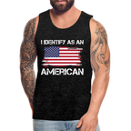 I Identify as an American Men’s Premium Tank Top
