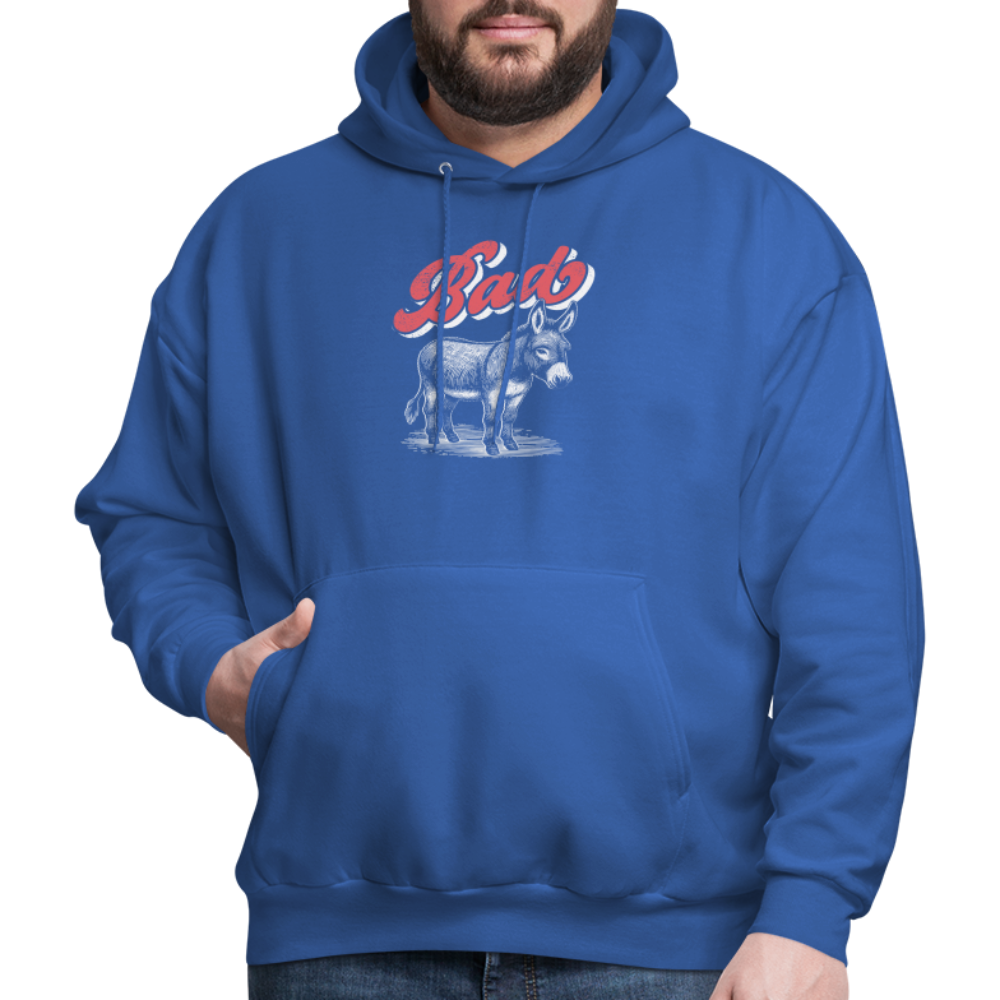Funny Bad Ass (Donkey) Hoodie - royal blue