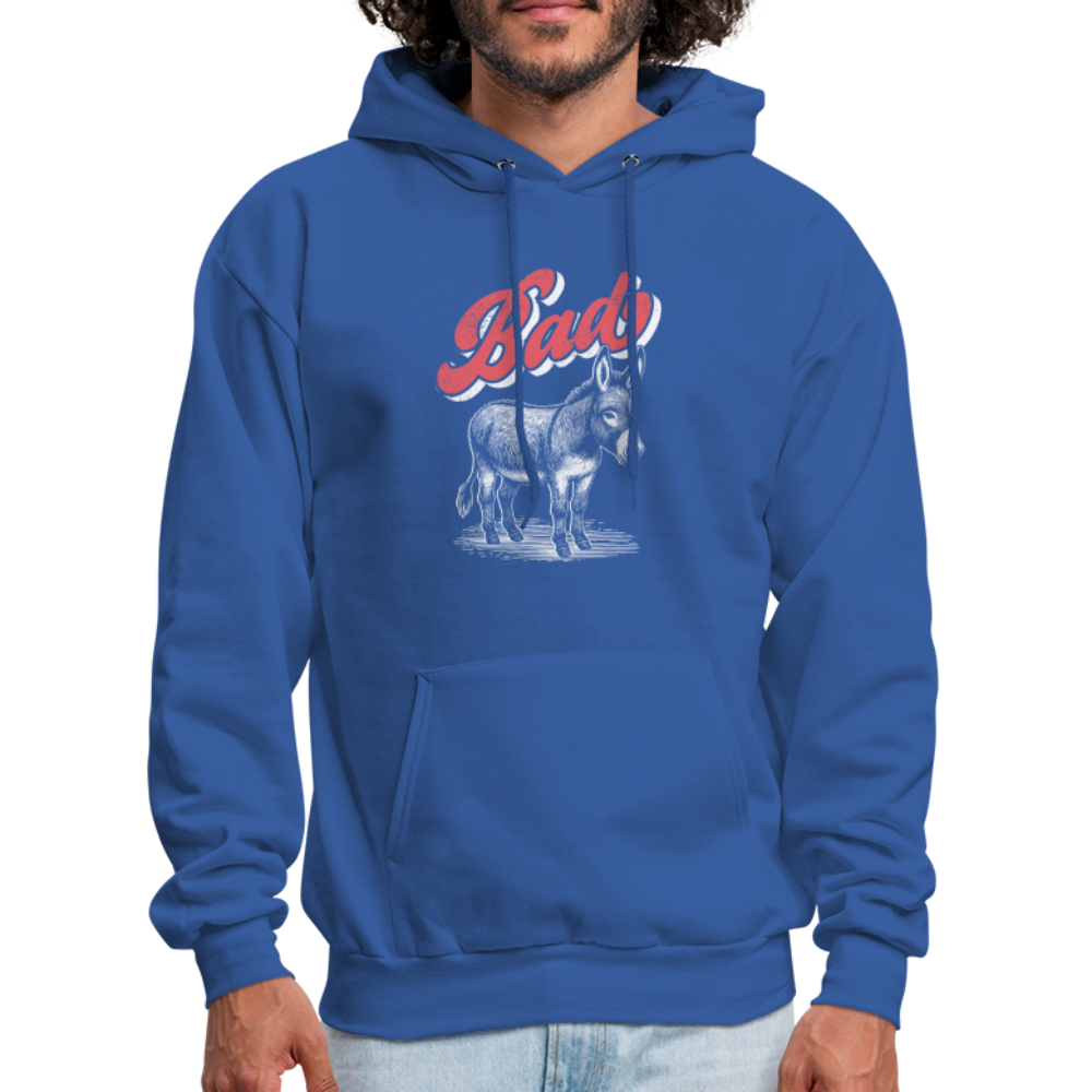 Funny Bad Ass (Donkey) Hoodie - royal blue