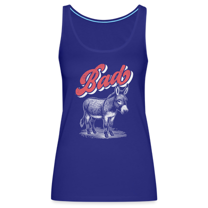 Funny Bad Ass (Donkey) Women’s Premium Tank Top - royal blue