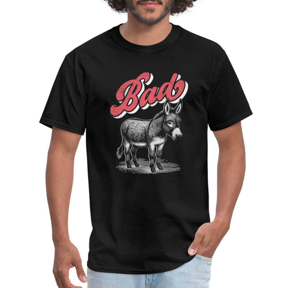 Funny Bad Ass (Donkey) T-Shirt - black