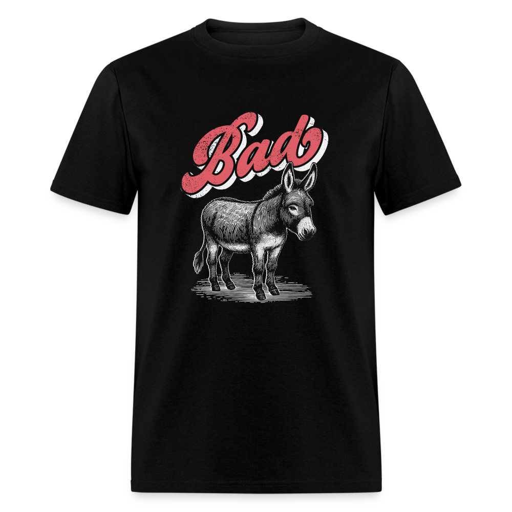 Funny Bad Ass (Donkey) T-Shirt - black