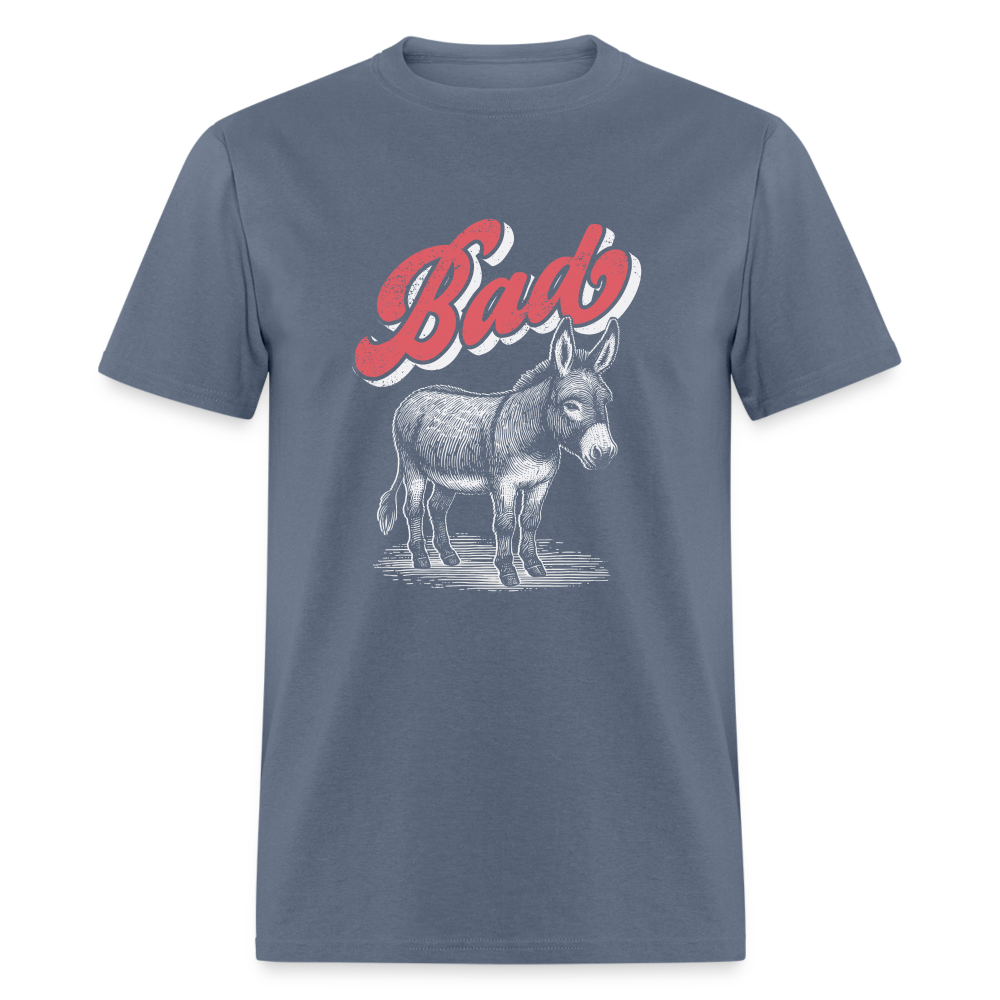 Funny Bad Ass (Donkey) T-Shirt - denim