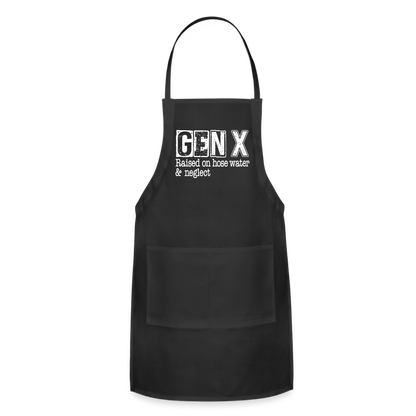 GEN X Adjustable Apron (Raised on hose water & neglect) - black