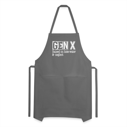 GEN X Adjustable Apron (Raised on hose water & neglect) - charcoal