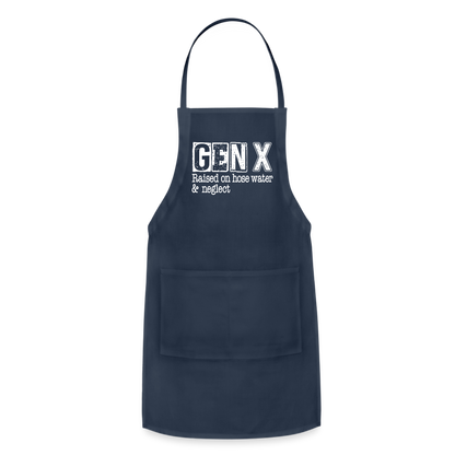 GEN X Adjustable Apron (Raised on hose water & neglect) - navy