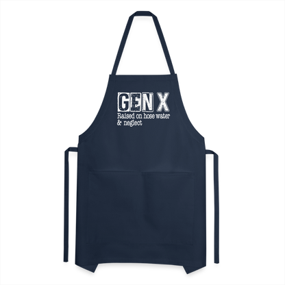 GEN X Adjustable Apron (Raised on hose water & neglect) - navy