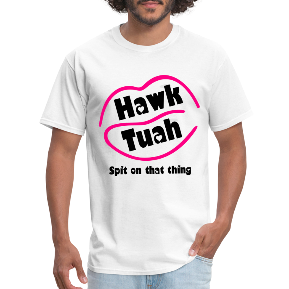 Hawk Tuah T-Shirt (Spit on that Thing) - white