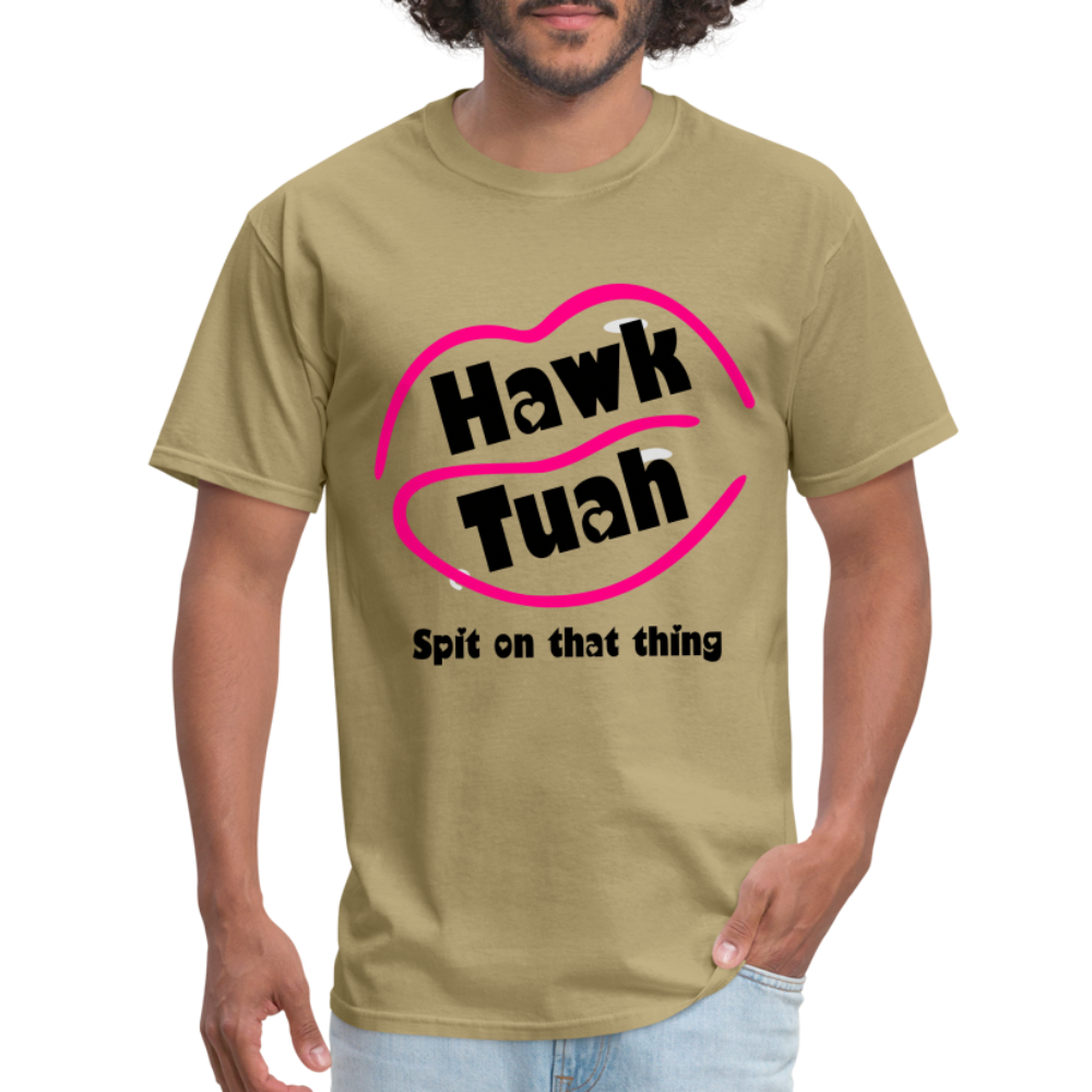 Hawk Tuah T-Shirt (Spit on that Thing) - khaki