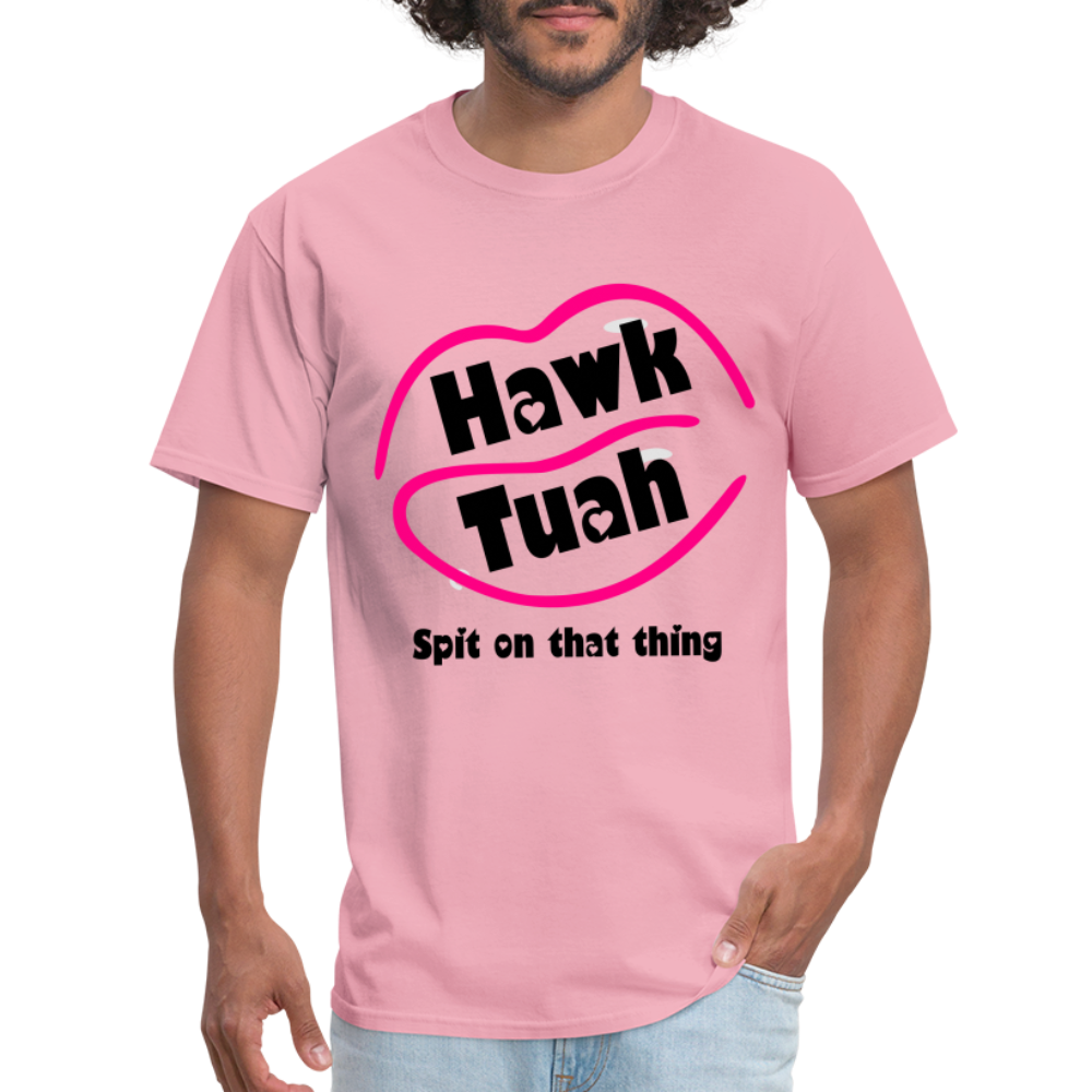 Hawk Tuah T-Shirt (Spit on that Thing) - pink