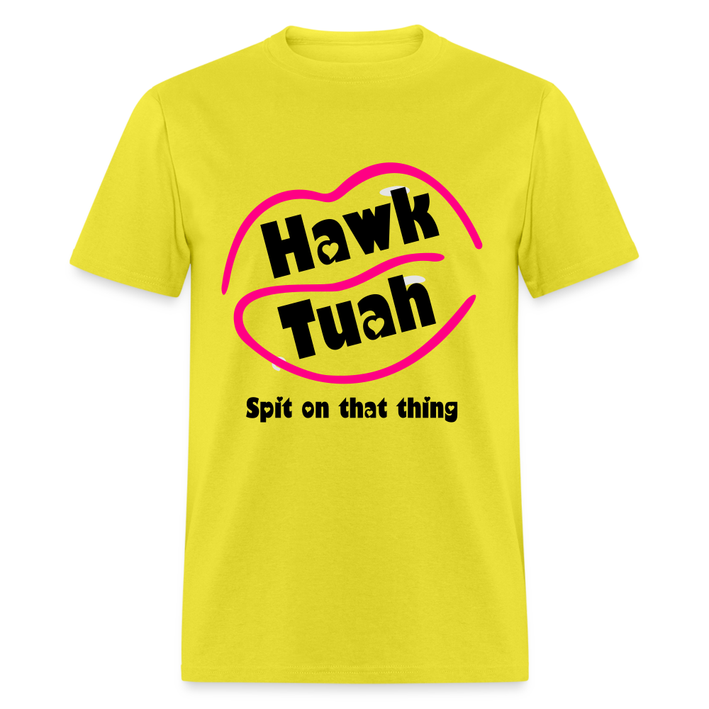 Hawk Tuah T-Shirt (Spit on that Thing) - yellow