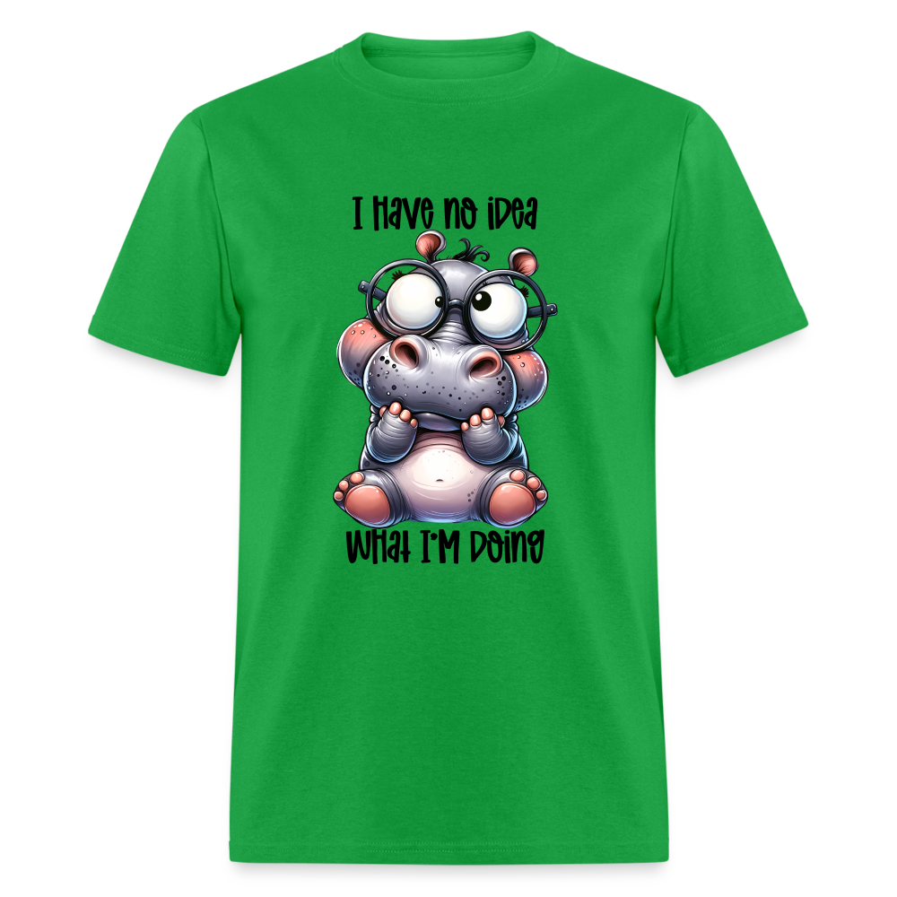 I Have No Idea What I'm Doing T-Shirt - bright green