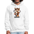 Seriously? Hoodie (Funny Horse)