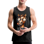 Seriously? Men's Premium Tank Top (Funny Horse)