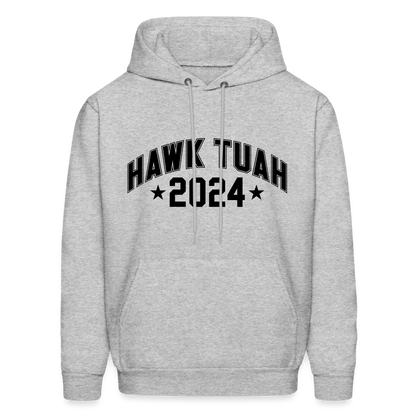 Hawk Tuah Hoodie (2024) - heather gray