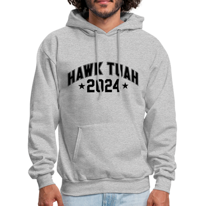 Hawk Tuah Hoodie (2024) - heather gray