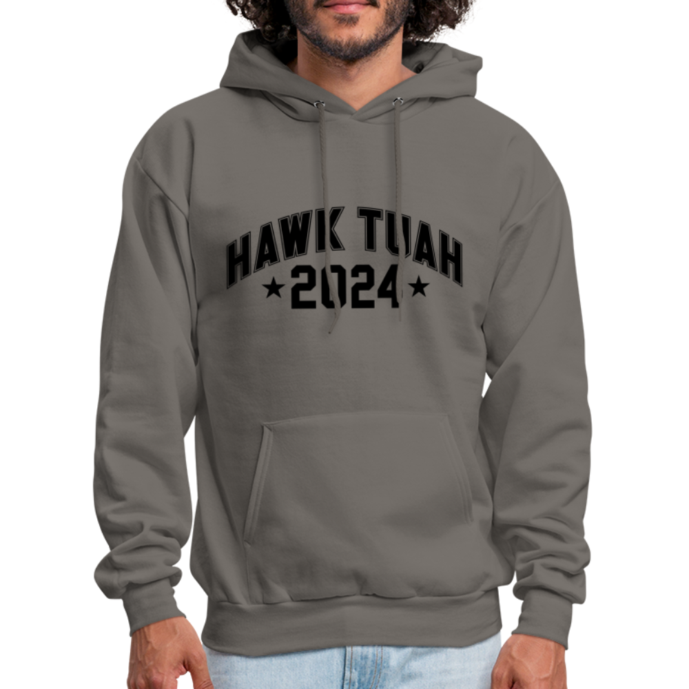 Hawk Tuah Hoodie (2024) - asphalt gray