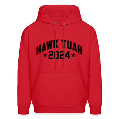 Hawk Tuah Hoodie (2024) - red