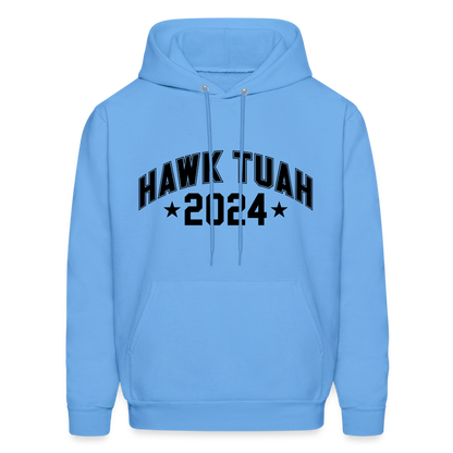 Hawk Tuah Hoodie (2024) - carolina blue