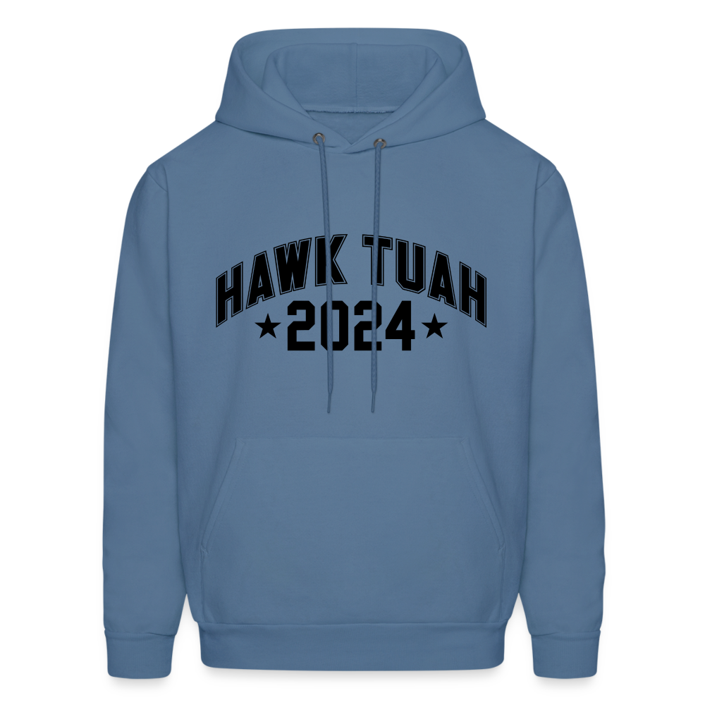 Hawk Tuah Hoodie (2024) - denim blue