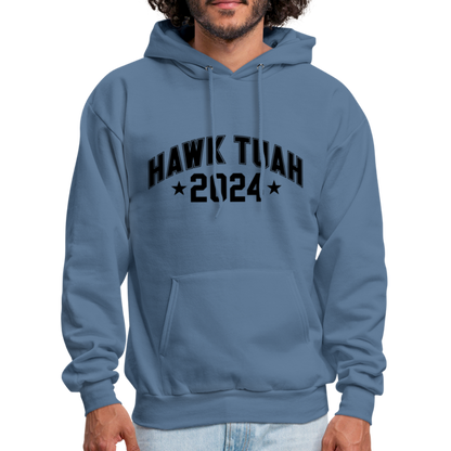 Hawk Tuah Hoodie (2024) - denim blue