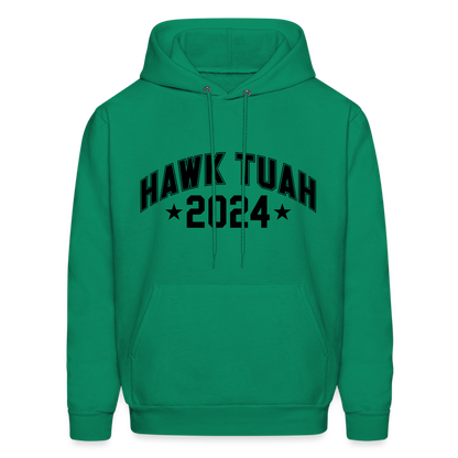 Hawk Tuah Hoodie (2024) - kelly green