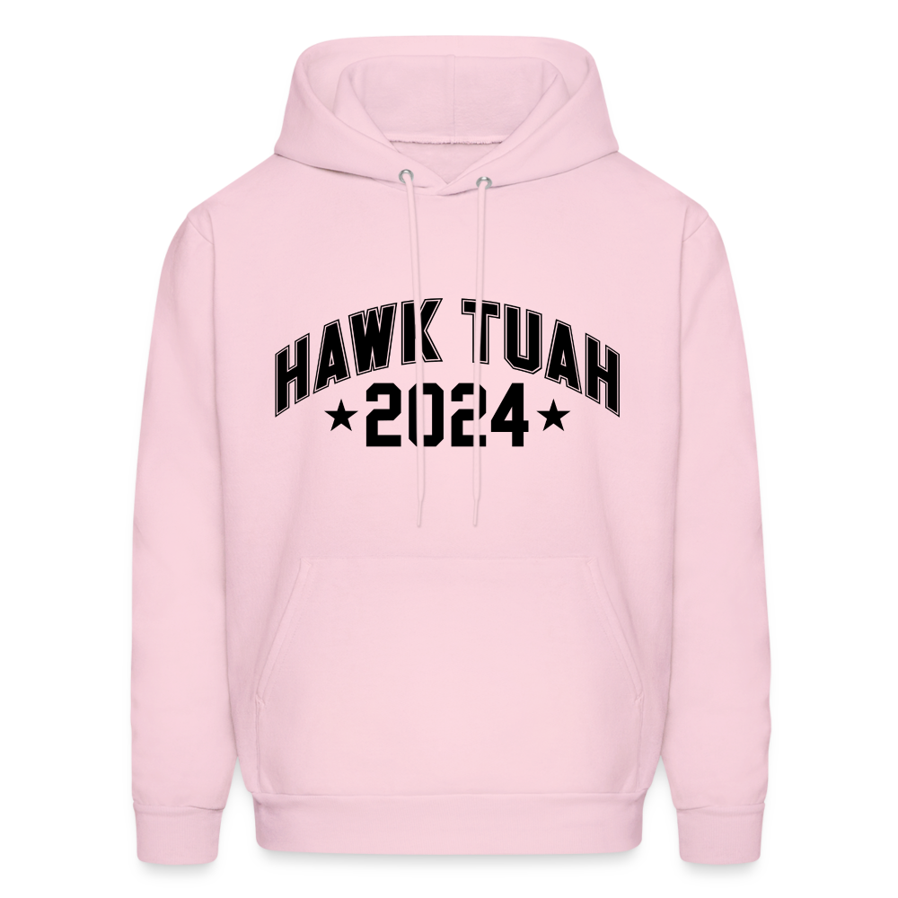 Hawk Tuah Hoodie (2024) - pale pink