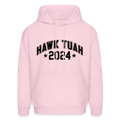 Hawk Tuah Hoodie (2024) - pale pink