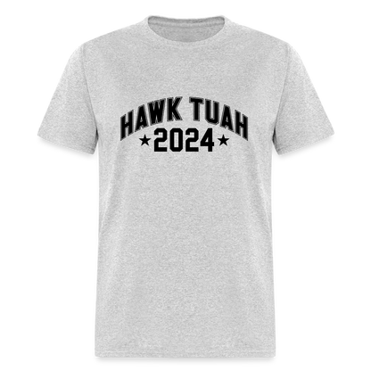 Hawk Tuah T-Shirt (2024) - heather gray