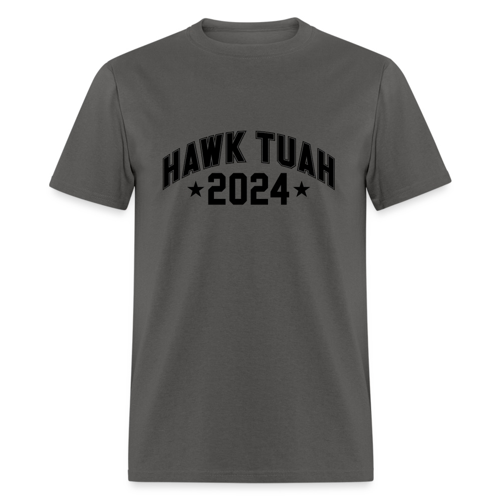 Hawk Tuah T-Shirt (2024) - charcoal