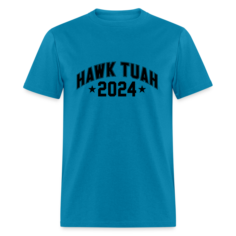 Hawk Tuah T-Shirt (2024) - turquoise