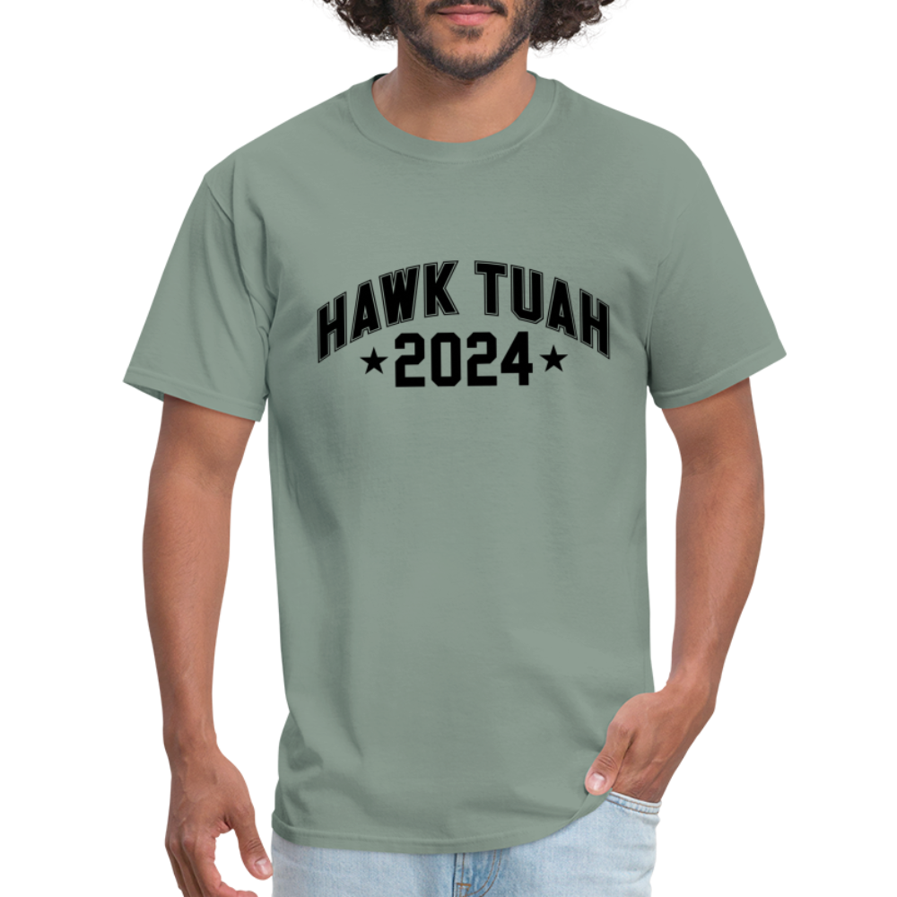 Hawk Tuah T-Shirt (2024) - sage