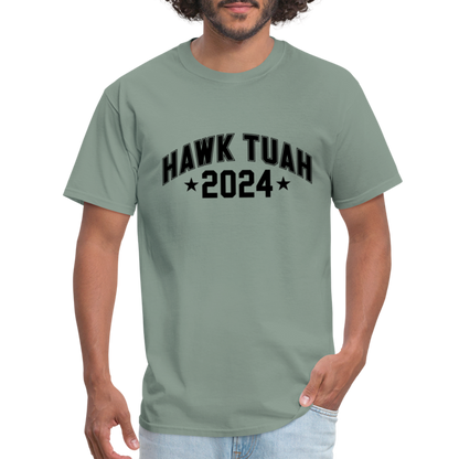 Hawk Tuah T-Shirt (2024) - sage