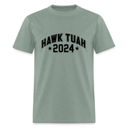 Hawk Tuah T-Shirt (2024) - sage