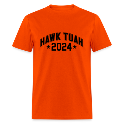 Hawk Tuah T-Shirt (2024) - orange