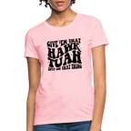 Give Em That Hawk Tuah Spit On That Thing Women's Contoured T-Shirt