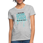 Give Em That Hawk Tuah Spit On That Thang Women's Contoured T-Shirt
