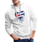 Heart of Cuba Flag Men’s Premium Hoodie